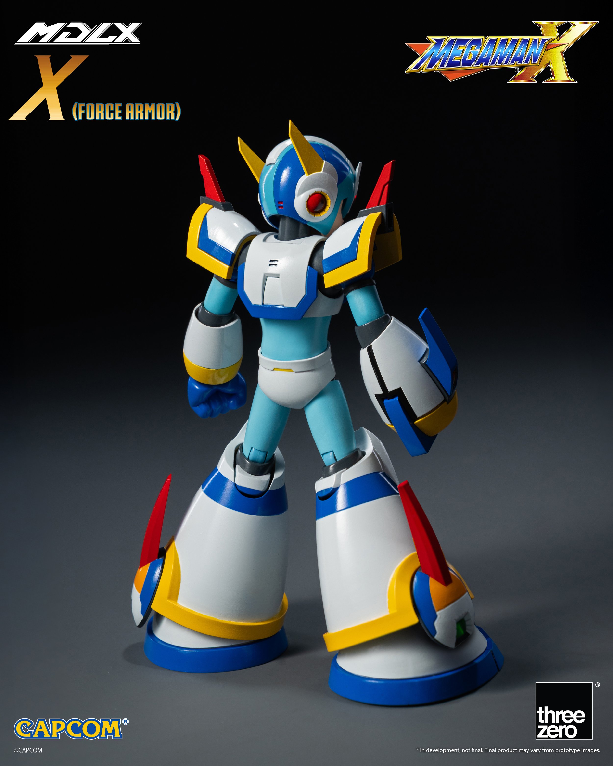 threezero《洛克人 X》MDLX 第四裝甲原型曝光 腳部磁鐵重現經典攀牆