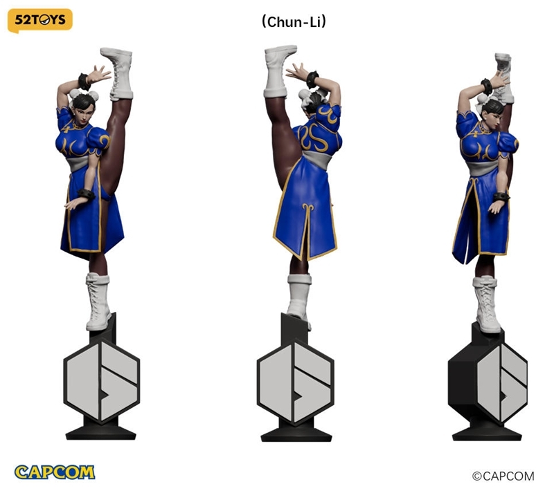 52TOYS 推出《快打旋風 6》立像原子筆 隆與春麗經典姿勢 2027 年開賣