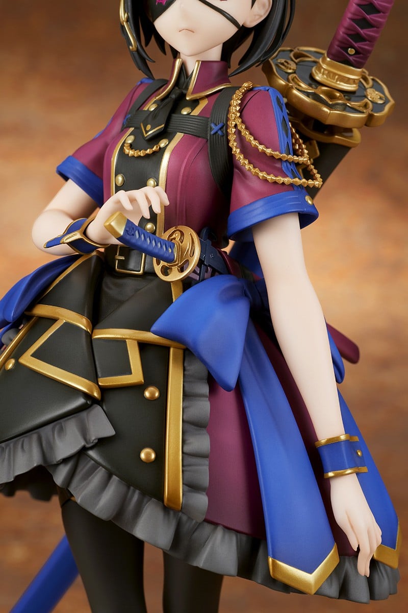 キューズQ《FGO》謎之蘭丸X模型預購中 霸氣重現超長大太刀