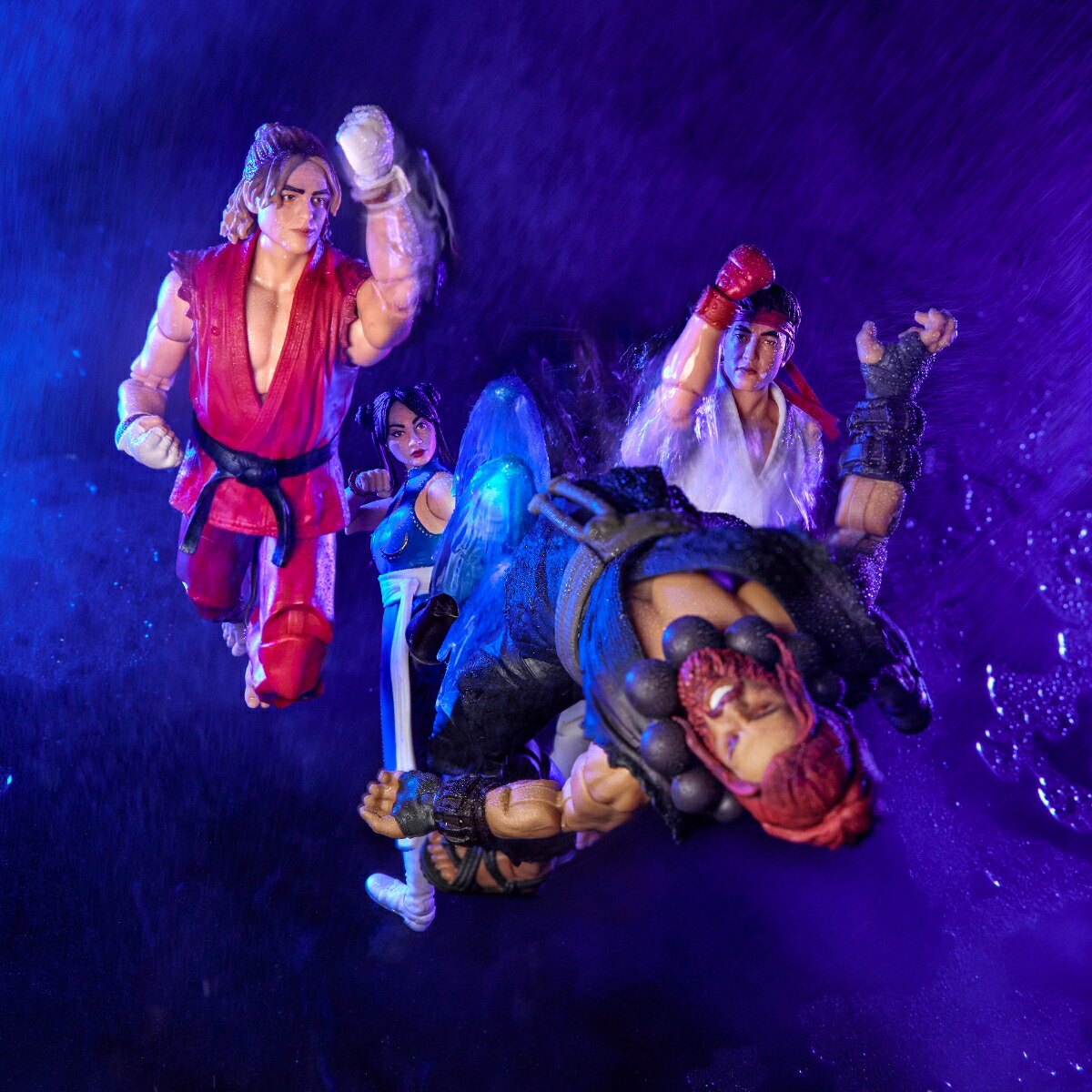 Hasbro Japan 推出《Street Fighter》真人電影版可動人偶,隆、肯、春麗與豪鬼 2026 年 10 月開賣
