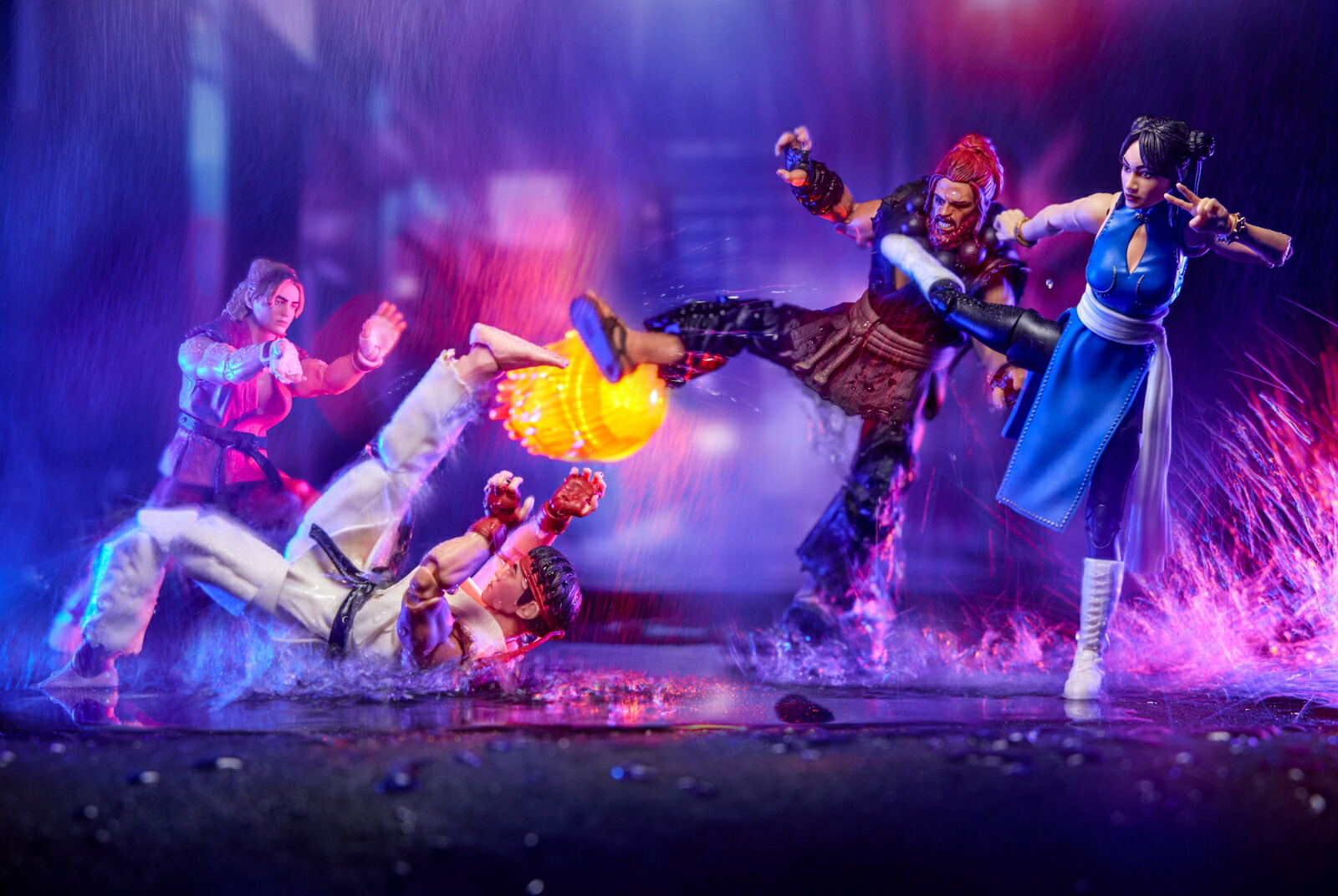Hasbro Japan 推出《Street Fighter》真人電影版可動人偶,隆、肯、春麗與豪鬼 2026 年 10 月開賣