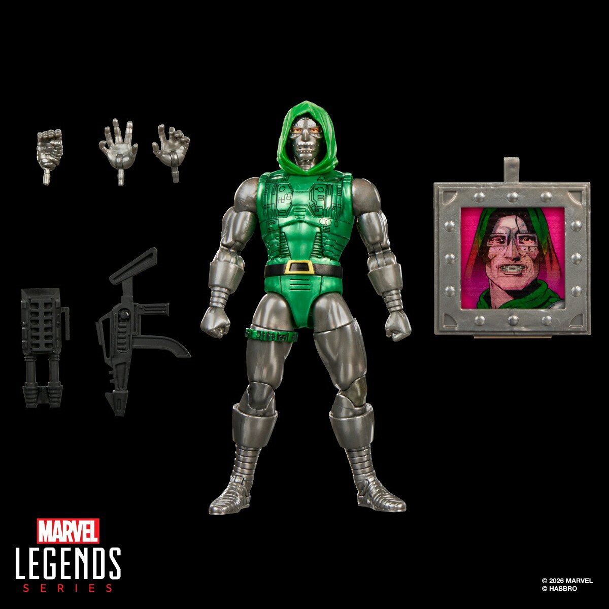 Marvel Legends 推出《祕密戰爭》末日博士與迴旋鏢人可動人偶 單款售價約台幣 978 元