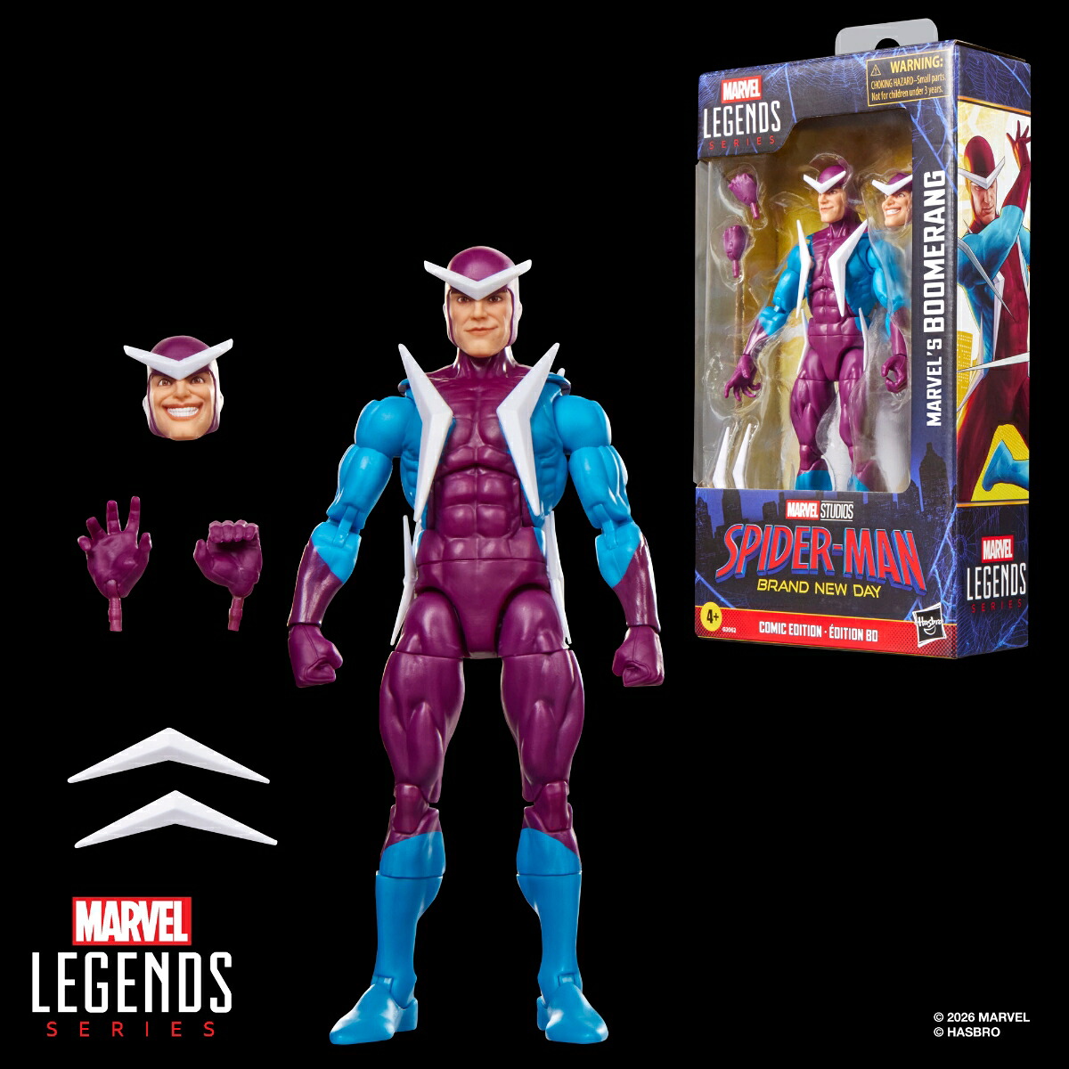 Marvel Legends 推出《祕密戰爭》末日博士與迴旋鏢人可動人偶 單款售價約台幣 978 元