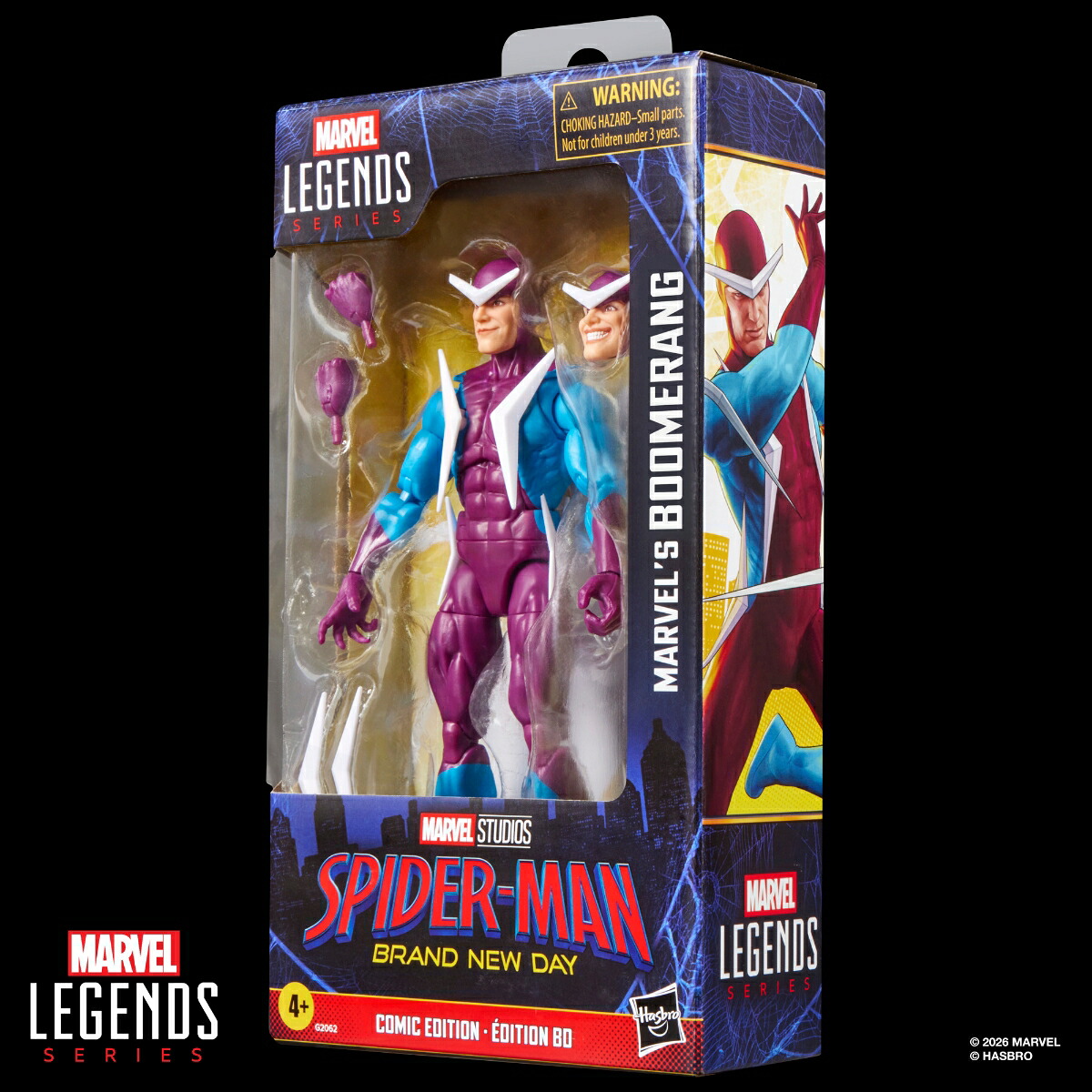 Marvel Legends 推出《祕密戰爭》末日博士與迴旋鏢人可動人偶 單款售價約台幣 978 元