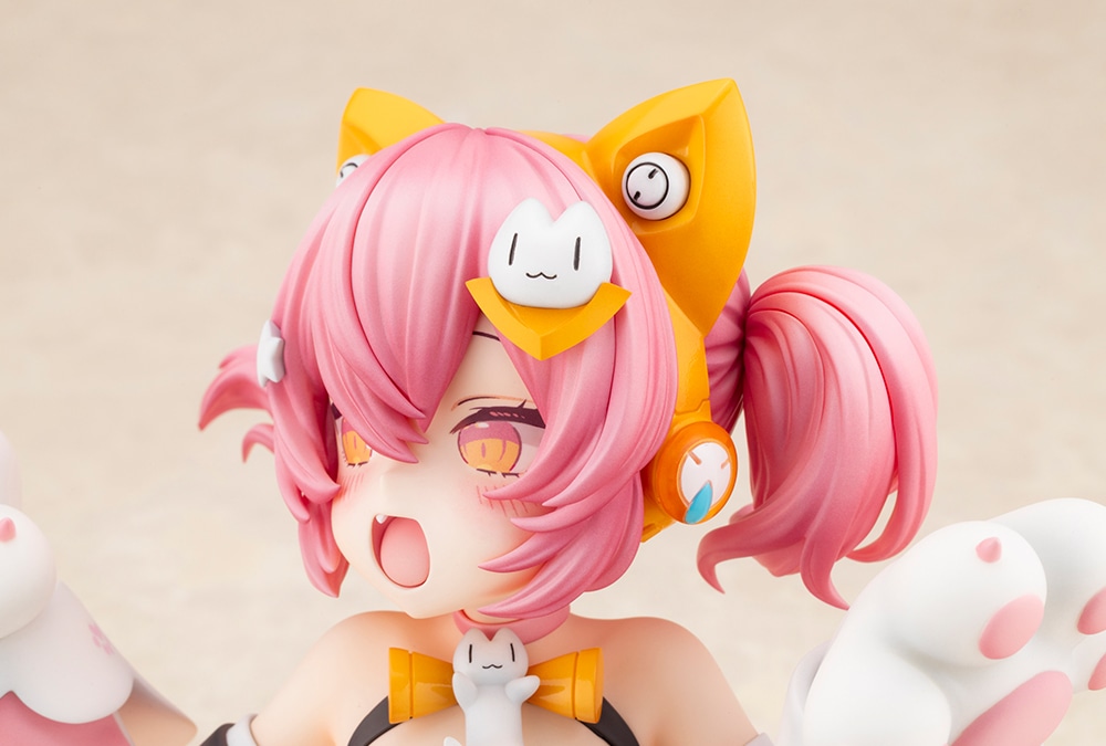 壽屋《女神裝置》PUNI☆MOFU 貓貓 2/1 比例模型開訂,重現 BLADE 筆下極致肉感