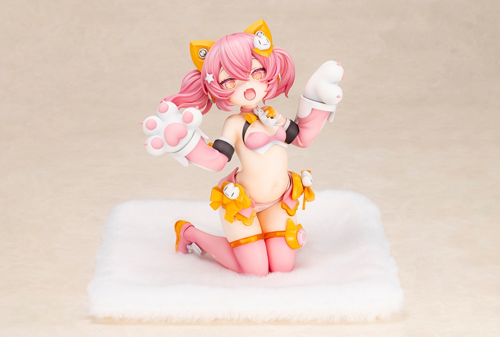 壽屋《女神裝置》PUNI☆MOFU 貓貓 2/1 比例模型開訂,重現 BLADE 筆下極致肉感