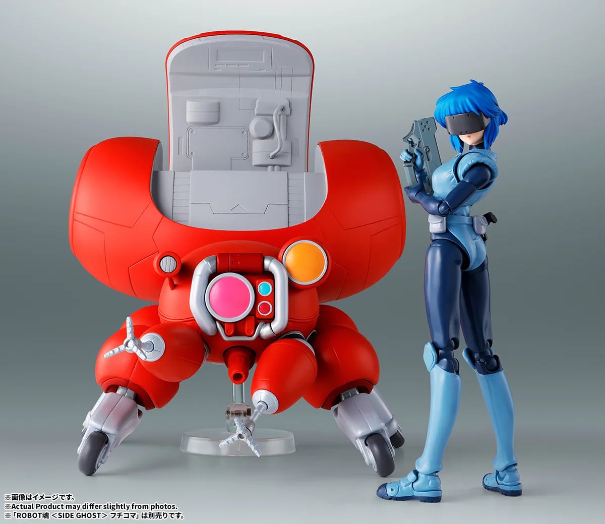 TAMASHII《攻殼機動隊》草薙素子與 Fuchikoma 登場 支援搭乘 2027 年發售