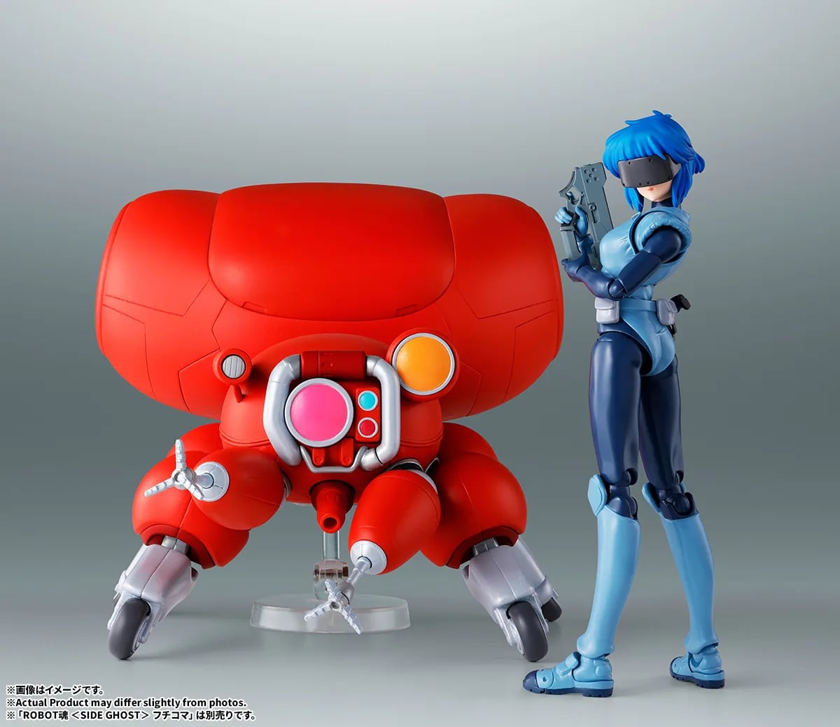 TAMASHII《攻殼機動隊》草薙素子與 Fuchikoma 登場 支援搭乘 2027 年發售
