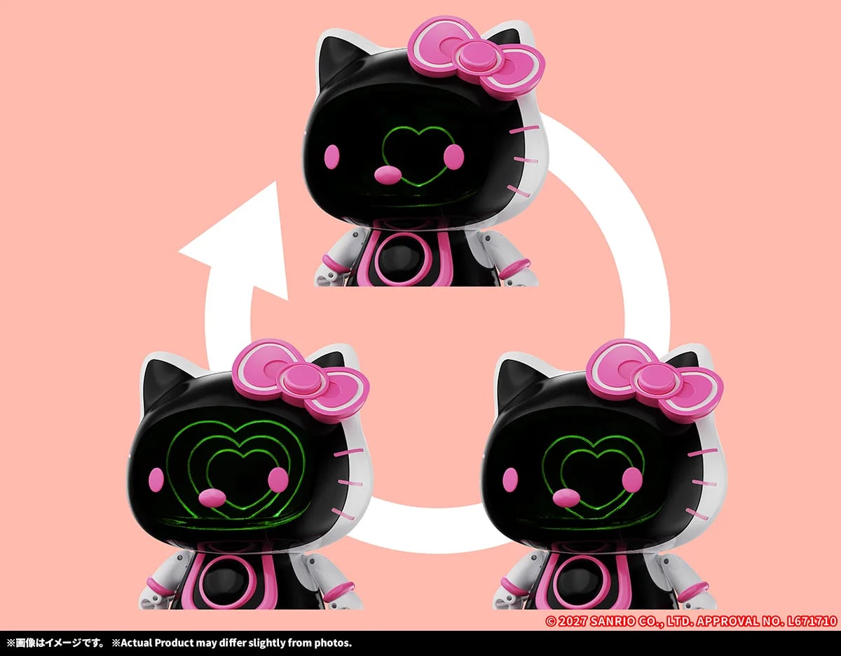 Bandai《Hello Kitty》超合金 2.0 內建語音互動 2027 年 1 月發售