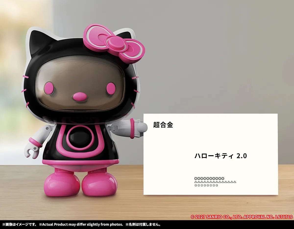 Bandai《Hello Kitty》超合金 2.0 內建語音互動 2027 年 1 月發售
