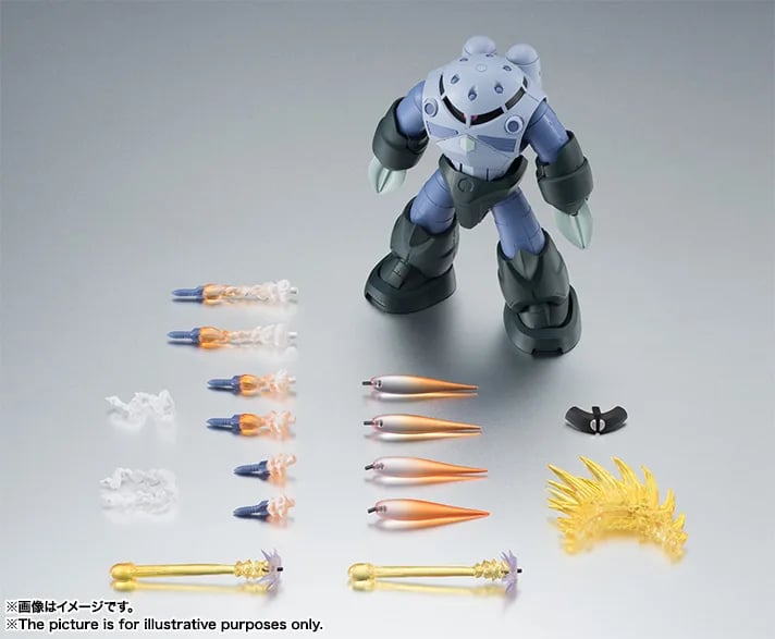 ROBOT魂《機動戰士鋼彈》夏亞專用茲寇克等四款水陸機 2027 年再販,8 月 3 日開放預約