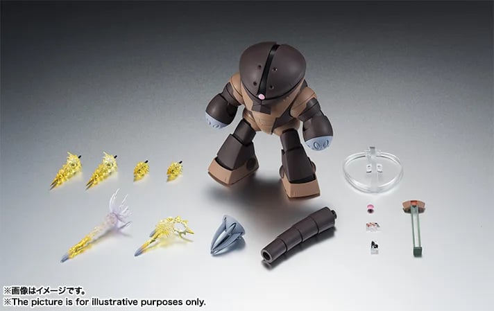 ROBOT魂《機動戰士鋼彈》夏亞專用茲寇克等四款水陸機 2027 年再販,8 月 3 日開放預約
