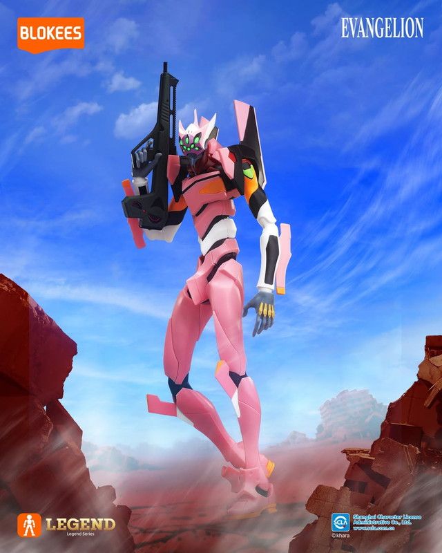 Blokees《EVA》8 號機 α 模型 2026 年發售標榜免工具組裝