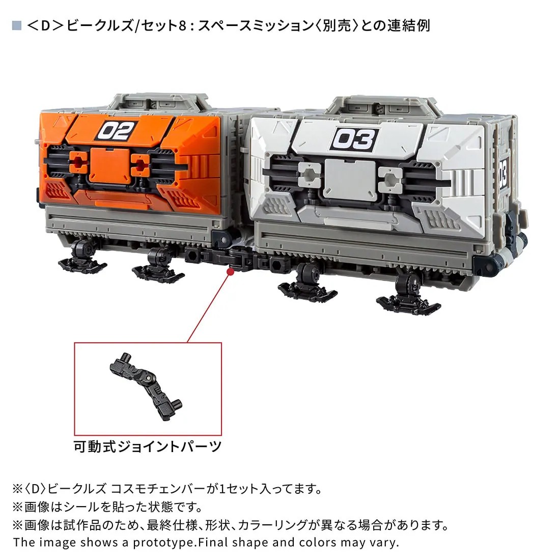 Takara Tomy《戴亞克隆》宇宙艙開放單售 支援複數合體