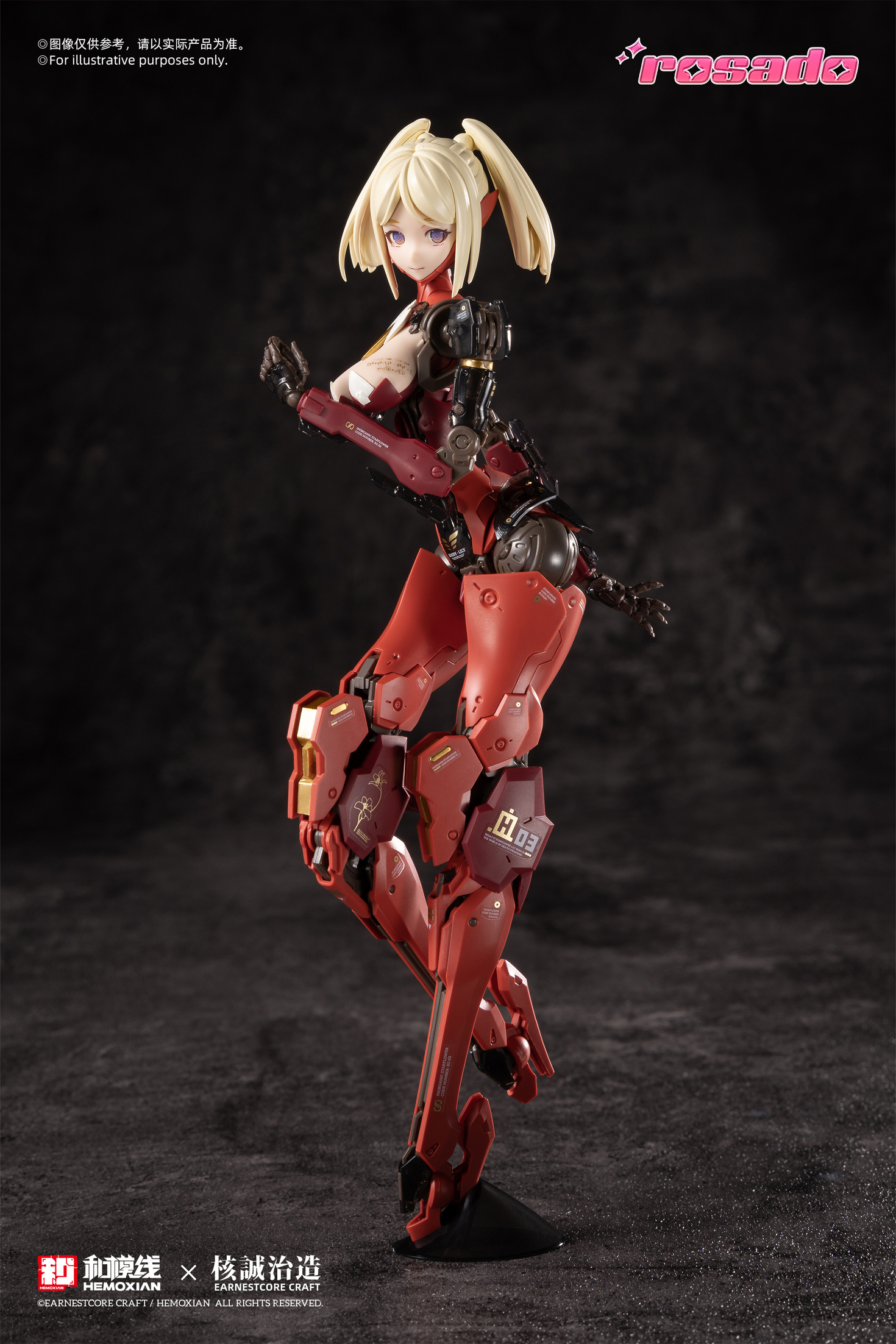 核誠治造機娘《Bloody Lily》異色版登場 壽屋限定抽選即起開放預約