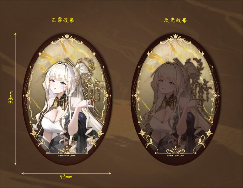 《勝利之女神:妮姬》皇冠「耀眼花朵」1/4 比例模型預購開跑 附贈替換臉售價 6.2 萬日圓