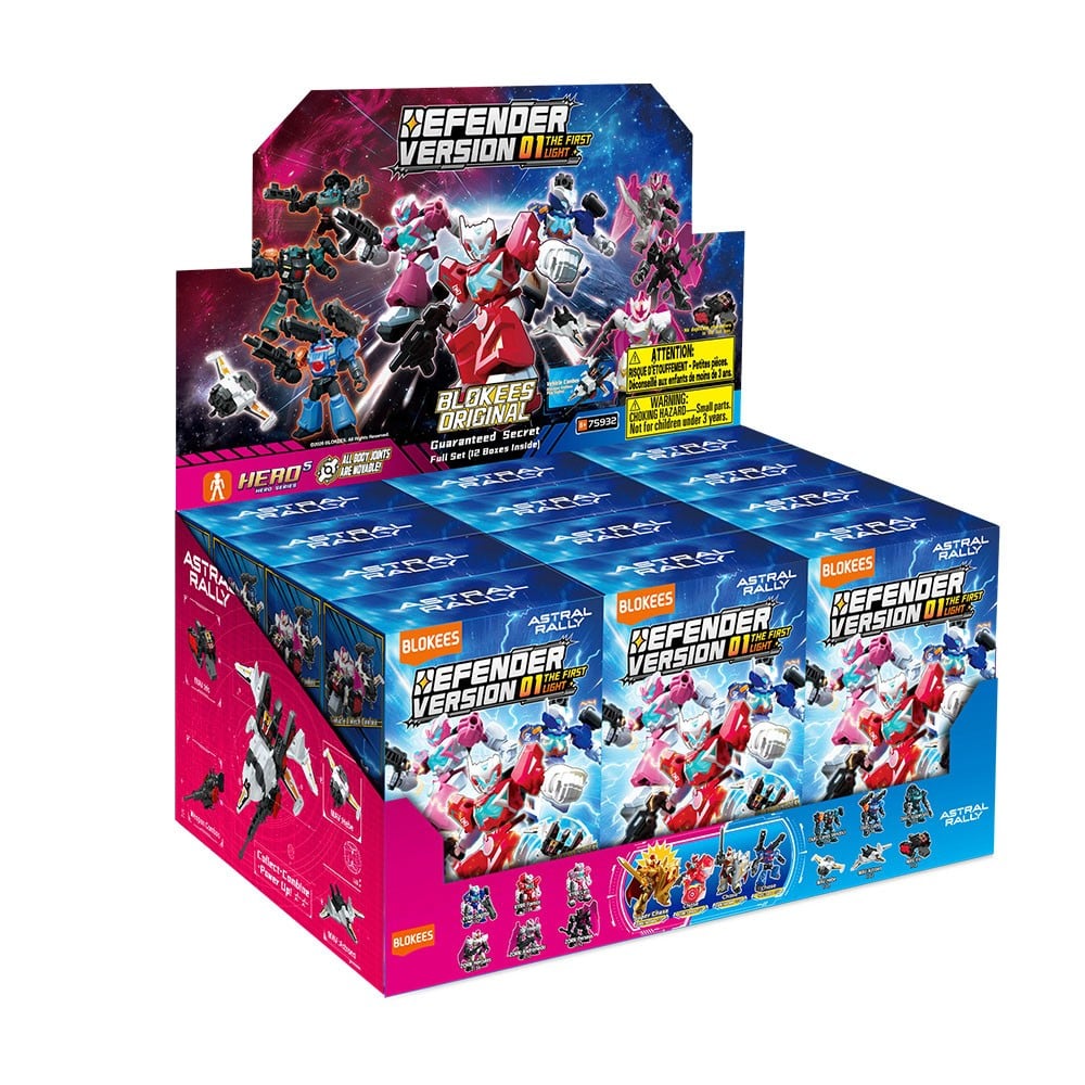Blokees盒玩《Astral Rally DV01》預購 12入不到800元