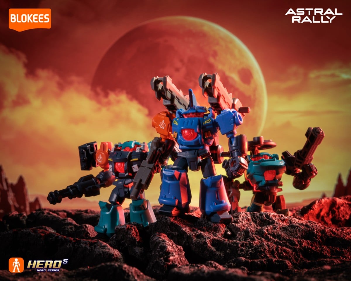 Blokees盒玩《Astral Rally DV01》預購 12入不到800元