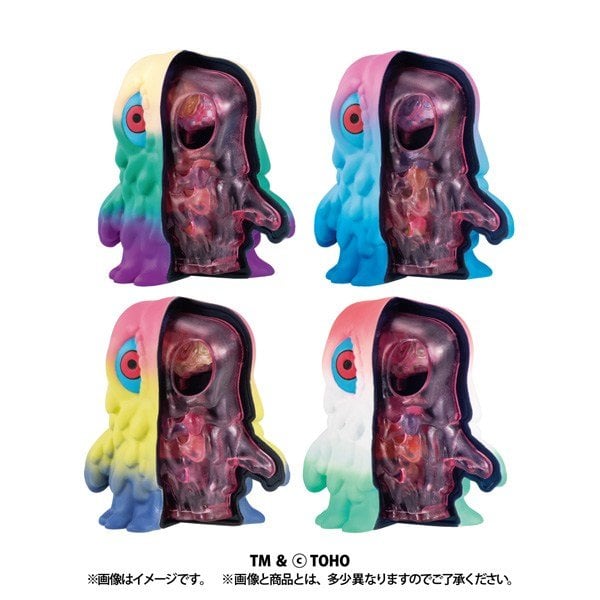 MegaHouse《哥吉拉對黑多拉》盒玩 2027年1月發售 可拆解透視內部