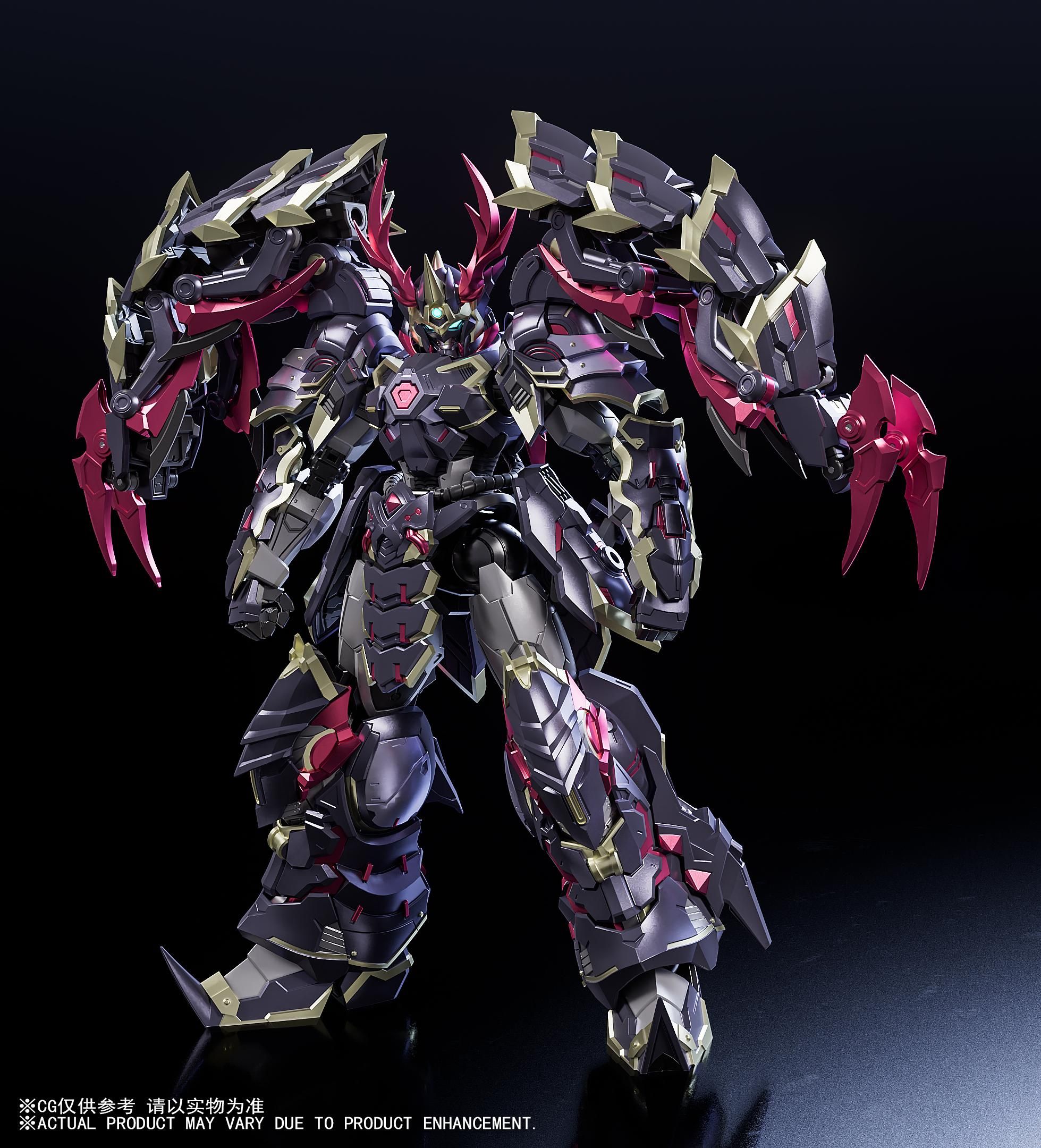 蔵道模型《影域衆-濁影》武闘 Ver. 原創合金可動模型公開 附屬百足型眷獸可合體