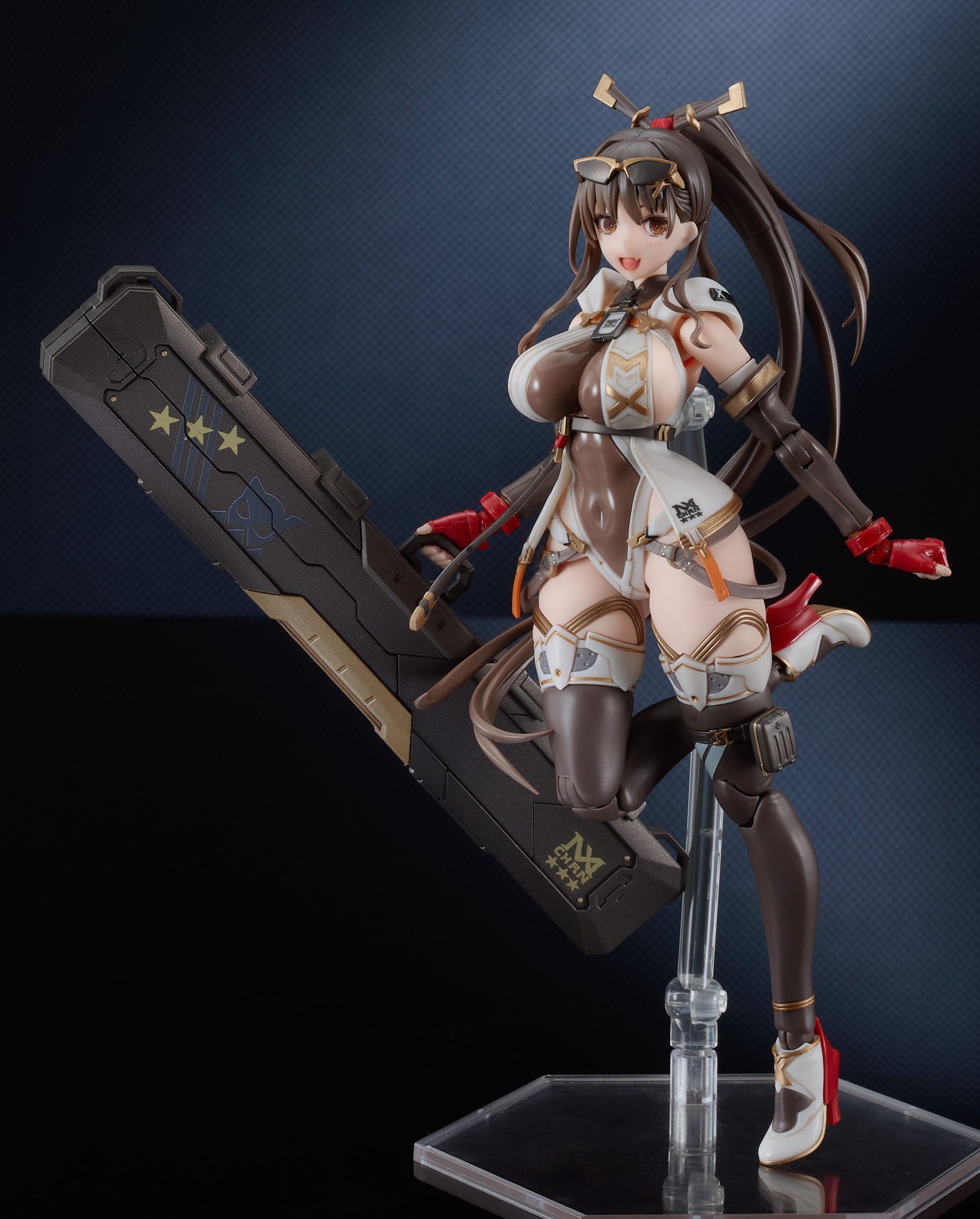 Max Factory《MX-chan》組裝模型 8月7日預購 搭載可動眼球與變形磁軌砲