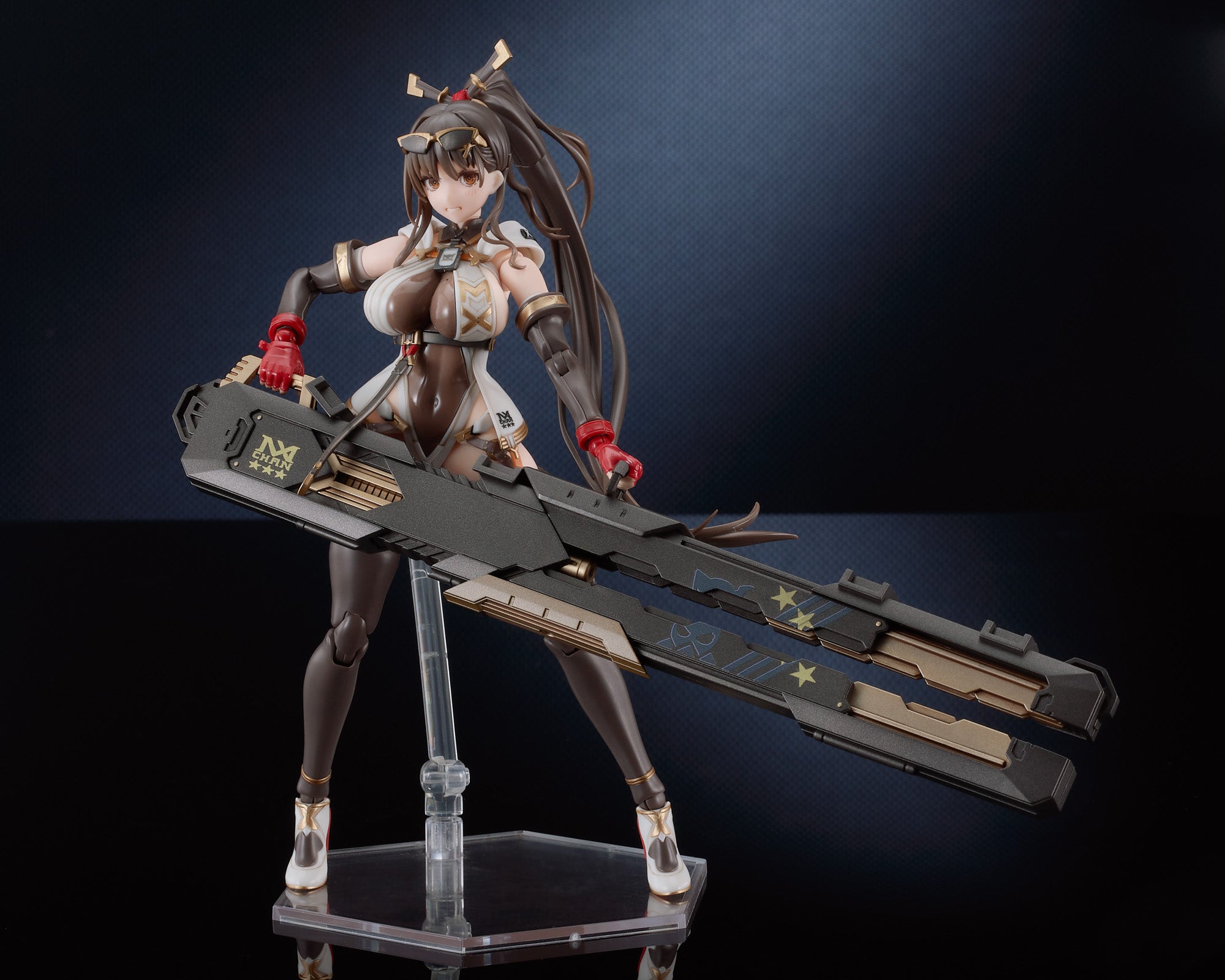 Max Factory《MX-chan》組裝模型 8月7日預購 搭載可動眼球與變形磁軌砲