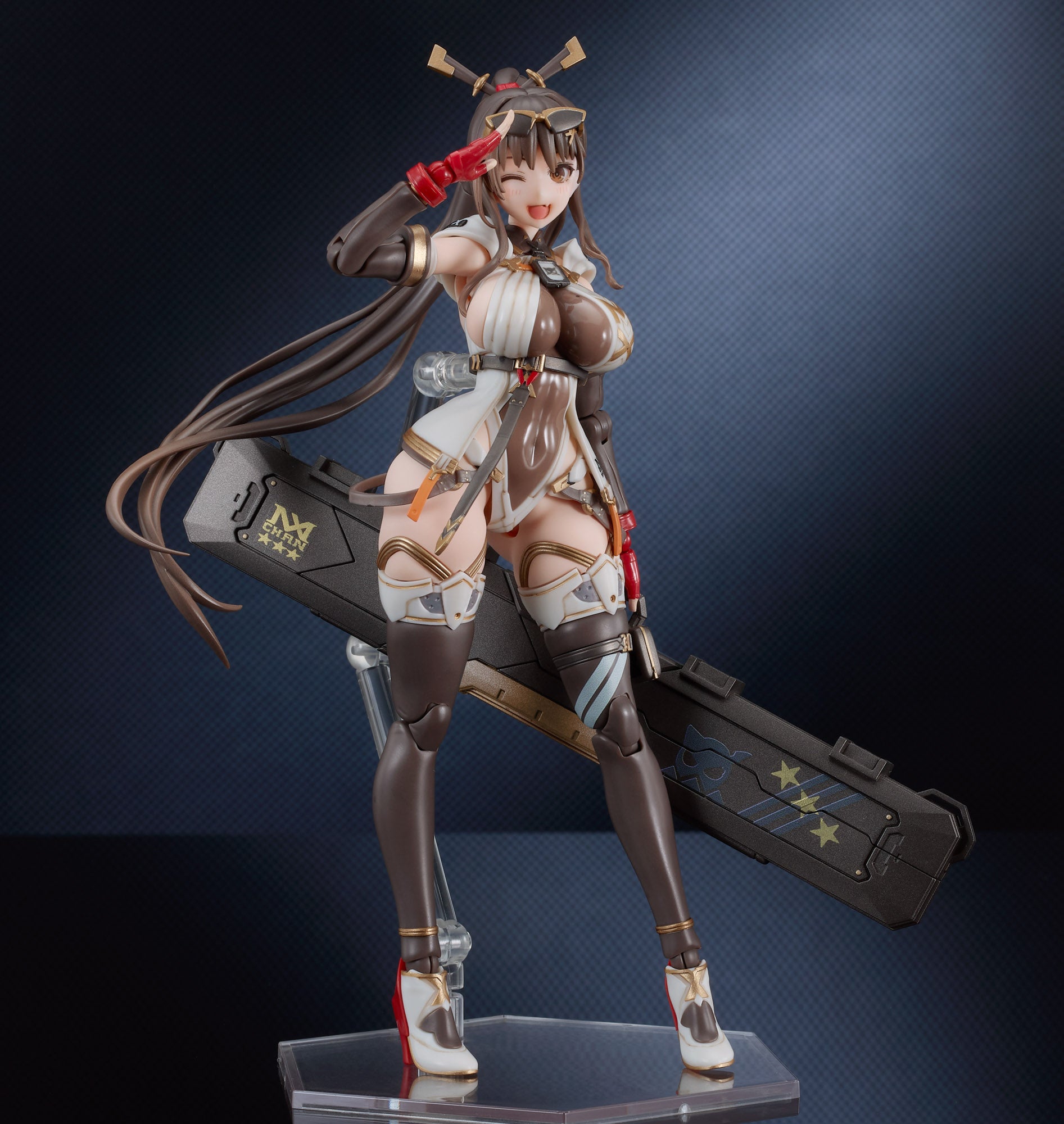 Max Factory《MX-chan》組裝模型 8月7日預購 搭載可動眼球與變形磁軌砲