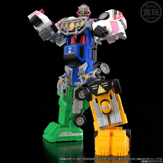 SMP《激走戰隊》VRV ROBO 8月開訂 支援三段變形並可連動前作