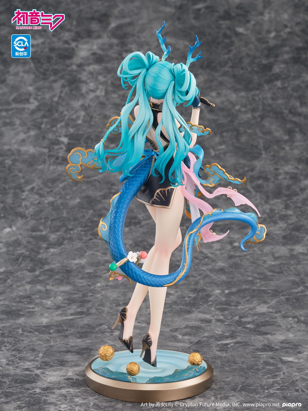 海洋堂《初音未來》青龍Ver. 模型 展現蘇安Lily東方美學 2027年發售