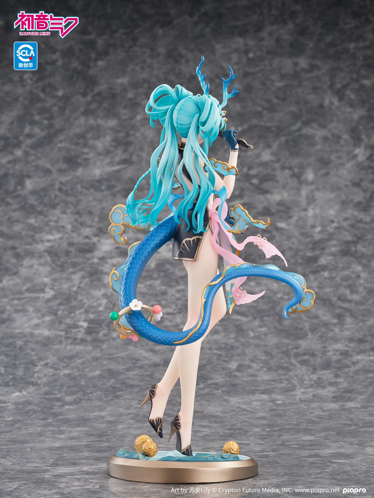 海洋堂《初音未來》青龍Ver. 模型 展現蘇安Lily東方美學 2027年發售