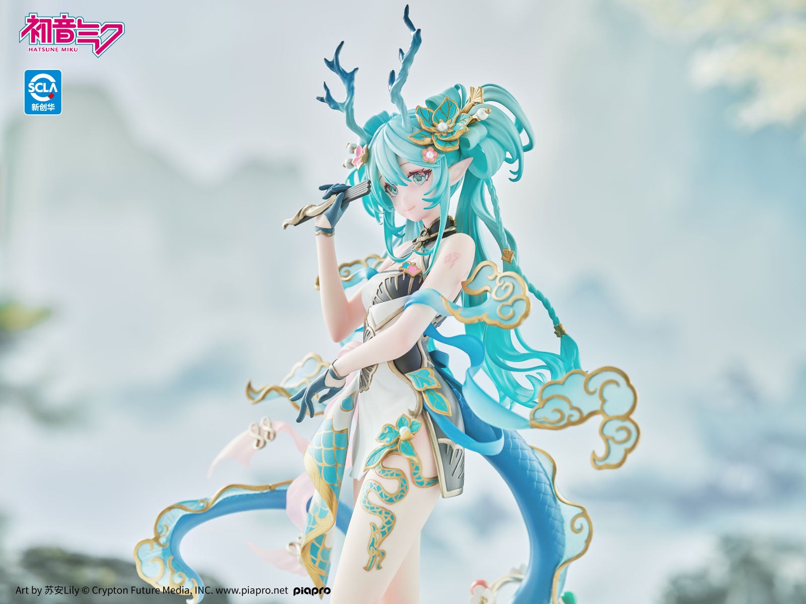 海洋堂《初音未來》青龍Ver. 模型 展現蘇安Lily東方美學 2027年發售