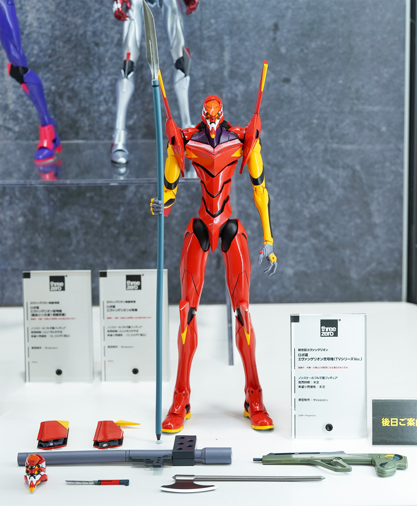 threezero《EVA》貳號機TV版原型公開 合金骨架重現經典