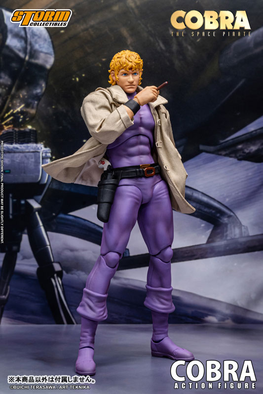 STORM COLLECTIBLES《眼鏡蛇》紫色西裝特仕版 1/12 可動人偶預計 2026 年底發售