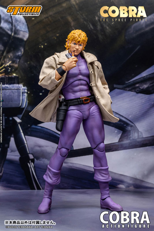 STORM COLLECTIBLES《眼鏡蛇》紫色西裝特仕版 1/12 可動人偶預計 2026 年底發售
