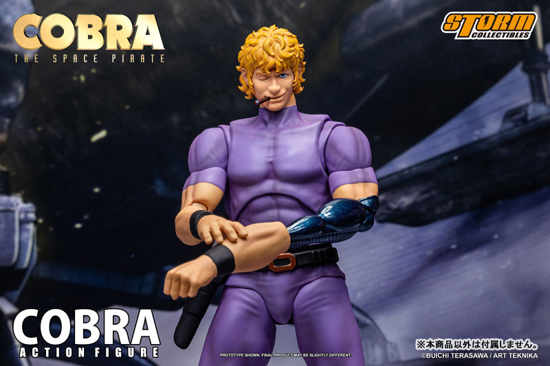 STORM COLLECTIBLES《眼鏡蛇》紫色西裝特仕版 1/12 可動人偶預計 2026 年底發售