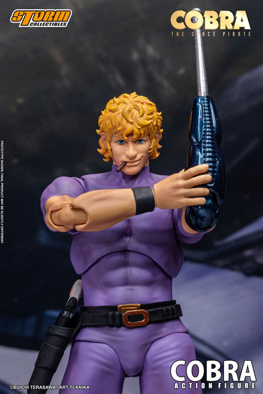STORM COLLECTIBLES《眼鏡蛇》紫色西裝特仕版 1/12 可動人偶預計 2026 年底發售