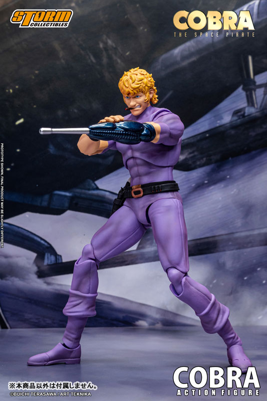 STORM COLLECTIBLES《眼鏡蛇》紫色西裝特仕版 1/12 可動人偶預計 2026 年底發售