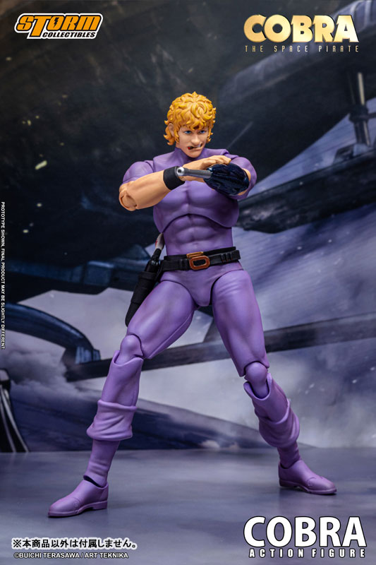 STORM COLLECTIBLES《眼鏡蛇》紫色西裝特仕版 1/12 可動人偶預計 2026 年底發售