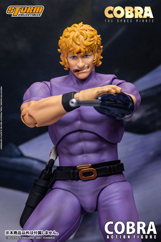 STORM COLLECTIBLES《眼鏡蛇》紫色西裝特仕版 1/12 可動人偶預計 2026 年底發售