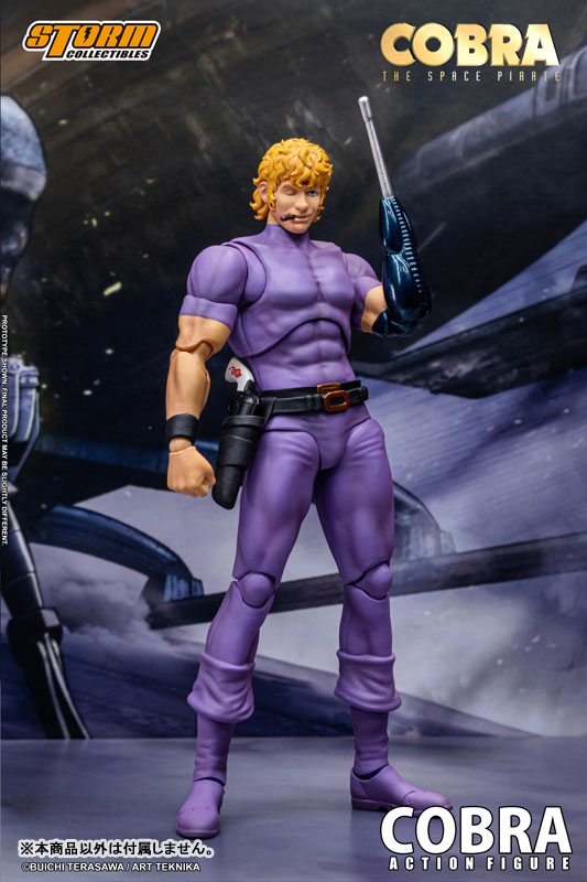 STORM COLLECTIBLES《眼鏡蛇》紫色西裝特仕版 1/12 可動人偶預計 2026 年底發售