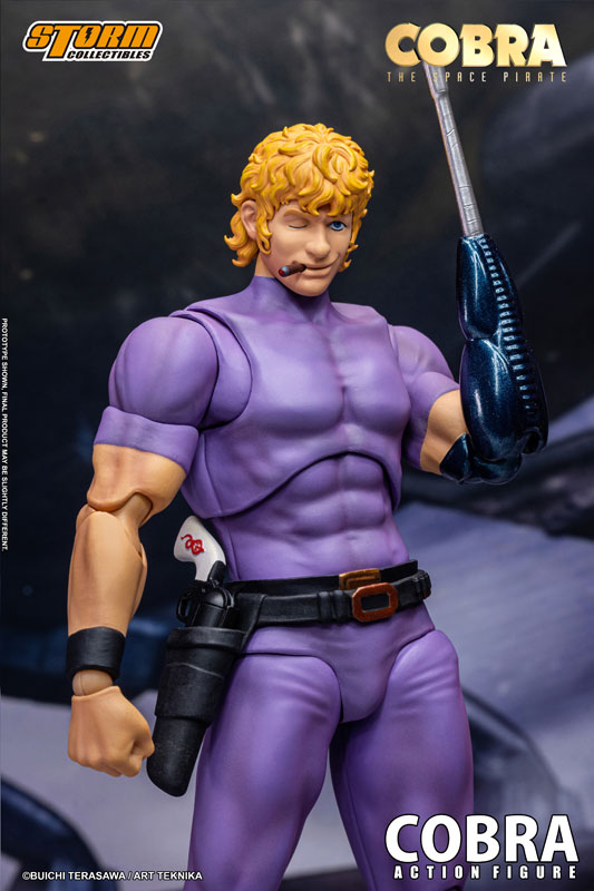 STORM COLLECTIBLES《眼鏡蛇》紫色西裝特仕版 1/12 可動人偶預計 2026 年底發售