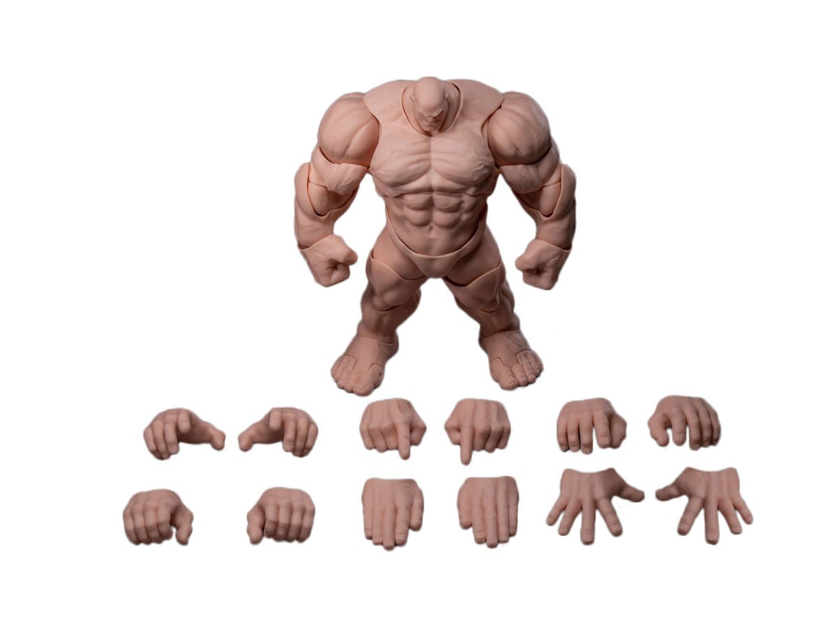WIND TOYS 推出《Titan》1/12 肌肉素體 標配龍爪手與四色