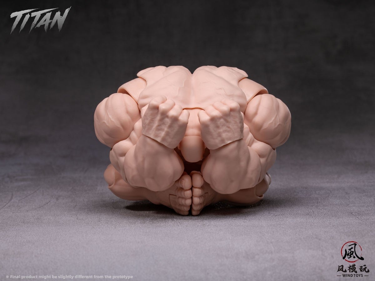 WIND TOYS 推出《Titan》1/12 肌肉素體 標配龍爪手與四色