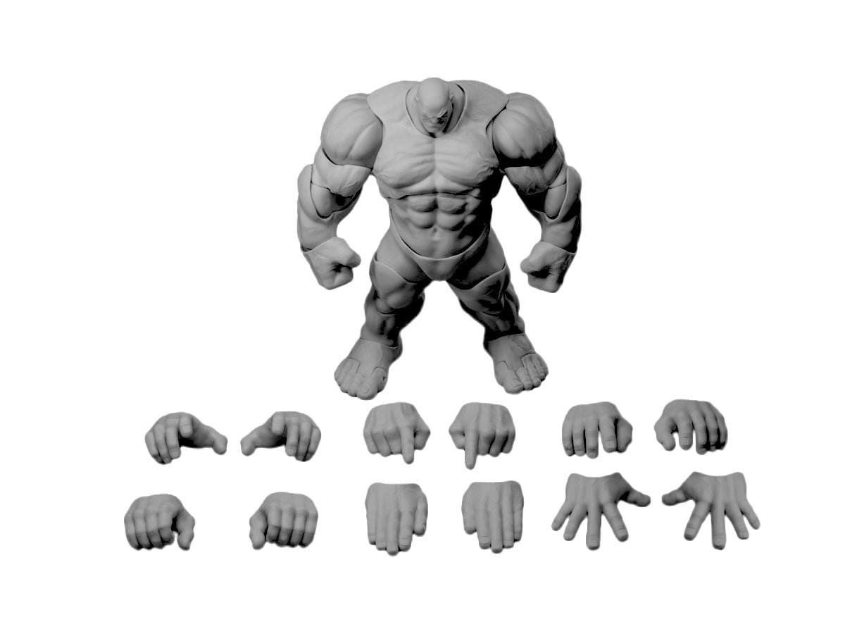 WIND TOYS 推出《Titan》1/12 肌肉素體 標配龍爪手與四色
