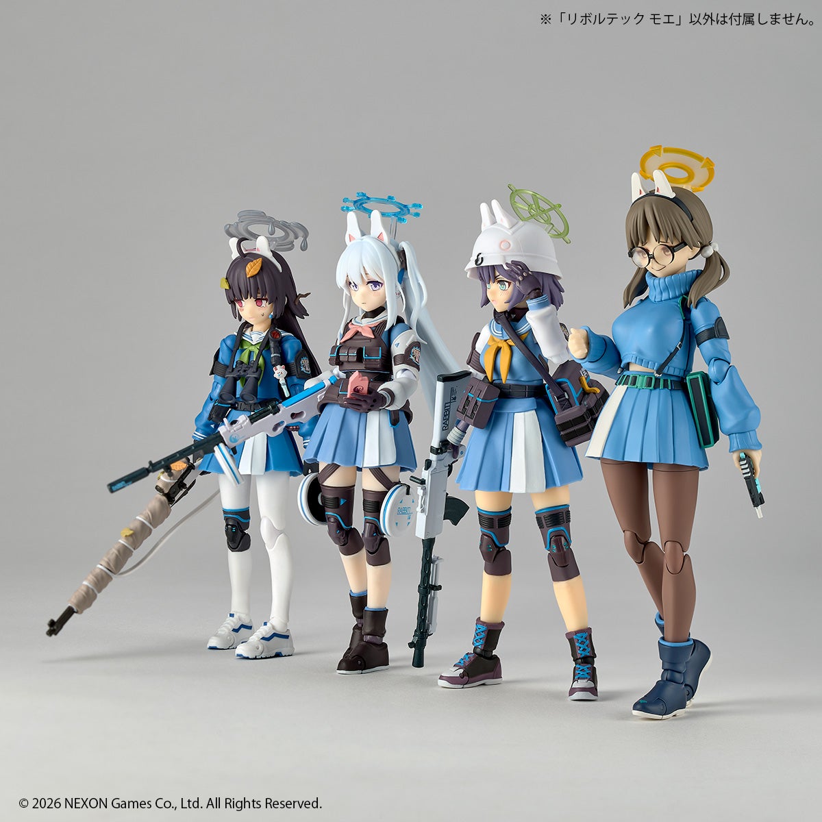 《蔚藍檔案》萌加入海洋堂 Revoltech 系列 2027 年發售 定價 12,100 日圓