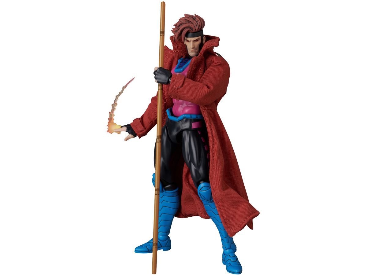 Medicom Toy《X-MEN》金牌手 GAMBIT 可動模型宣布再版 附屬布質長大衣與特效件預計 2026 年出貨