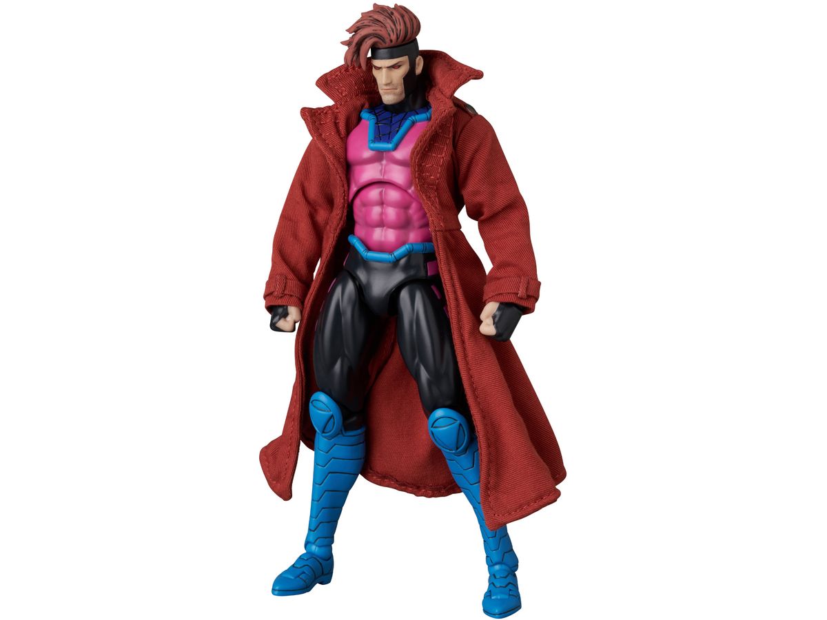 Medicom Toy《X-MEN》金牌手 GAMBIT 可動模型宣布再版 附屬布質長大衣與特效件預計 2026 年出貨