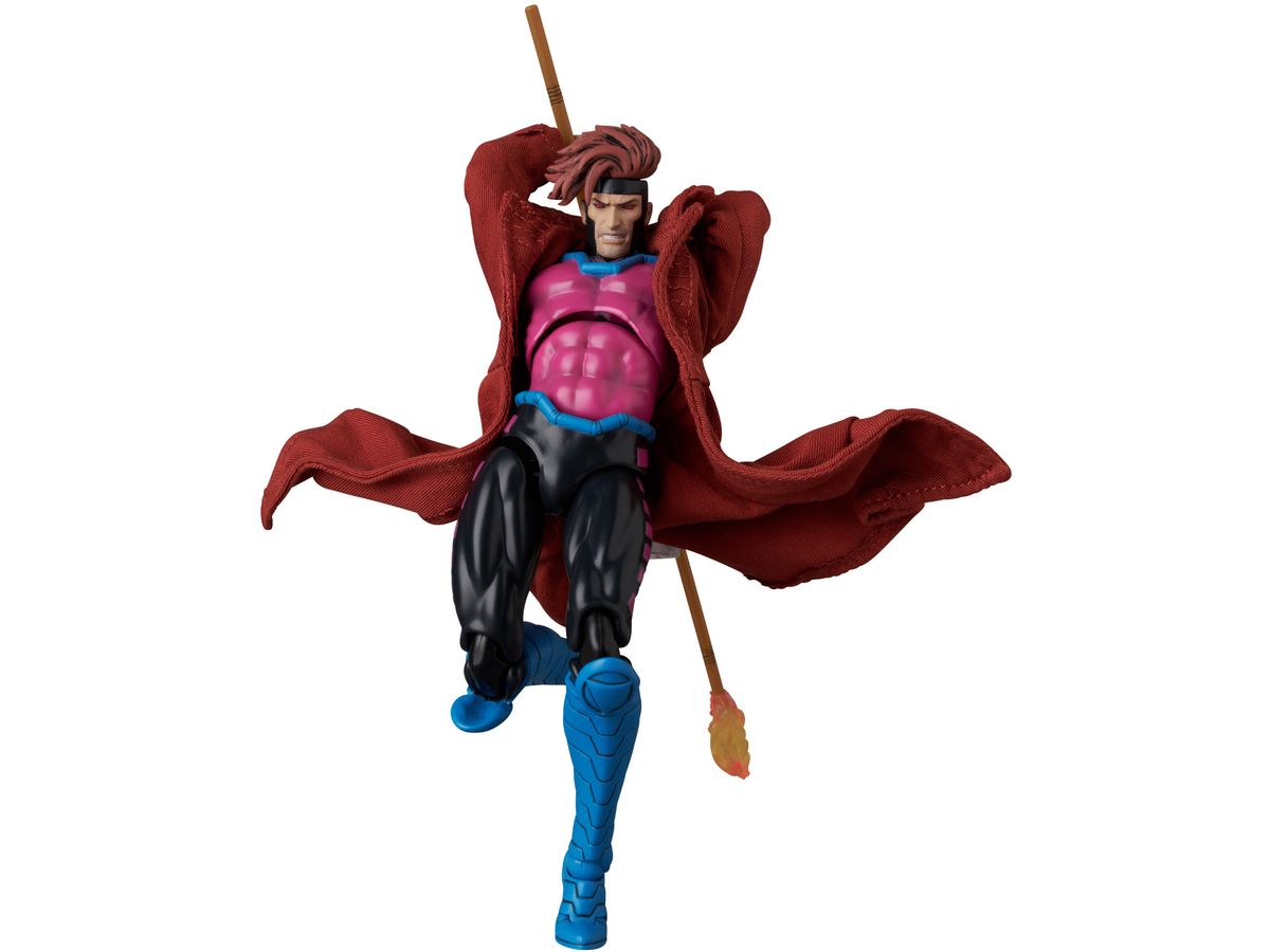 Medicom Toy《X-MEN》金牌手 GAMBIT 可動模型宣布再版 附屬布質長大衣與特效件預計 2026 年出貨