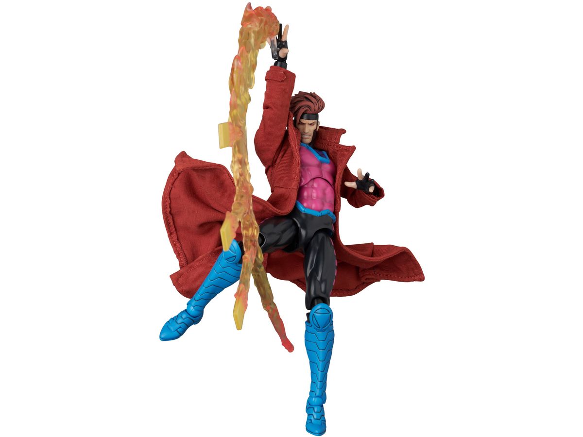 Medicom Toy《X-MEN》金牌手 GAMBIT 可動模型宣布再版 附屬布質長大衣與特效件預計 2026 年出貨