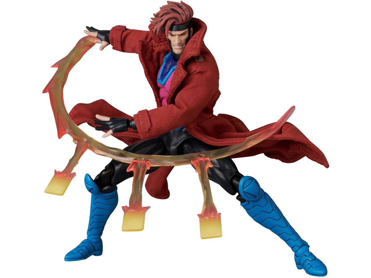 Medicom Toy《X-MEN》金牌手 GAMBIT 可動模型宣布再版 附屬布質長大衣與特效件預計 2026 年出貨